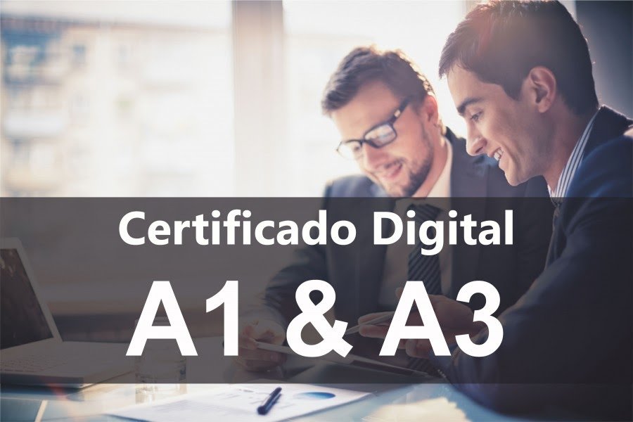 Certificado Digital certificado digital-A1 e A3