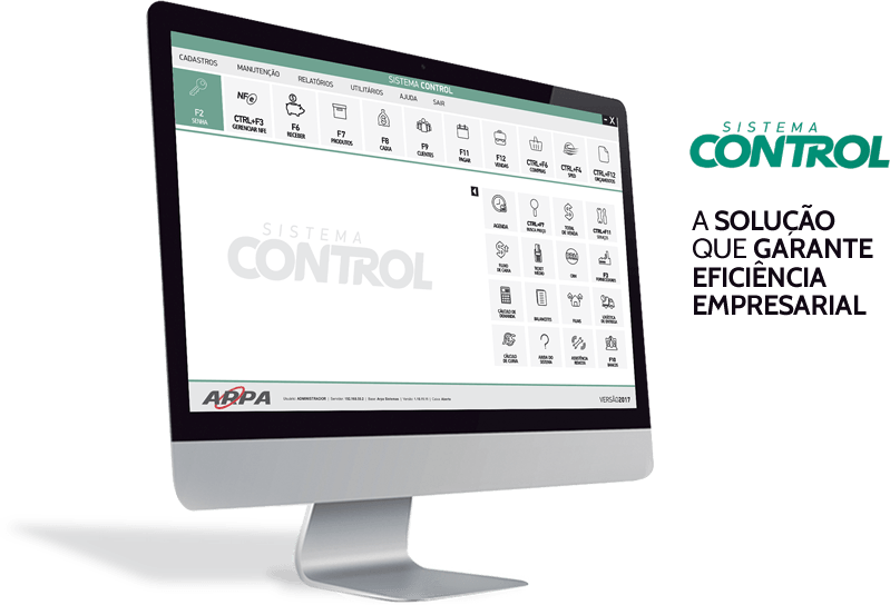 atualização sistema control arpa control 2017