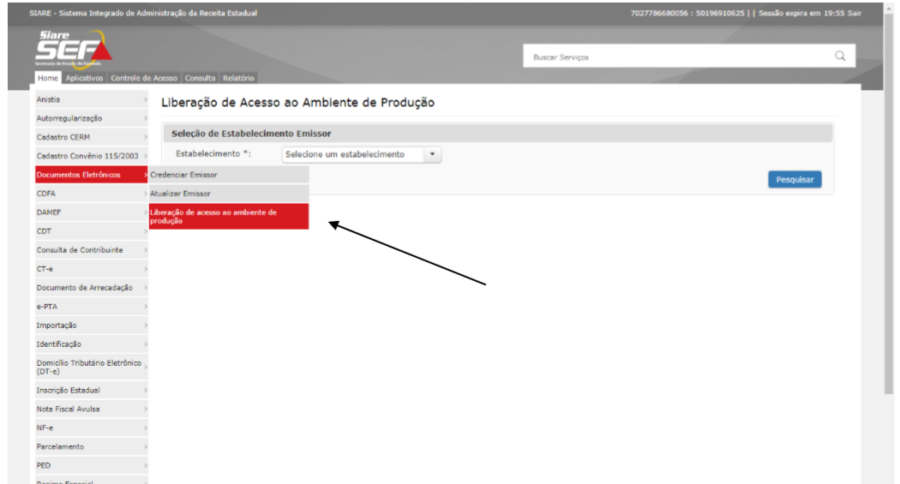Passo a Passo credenciar nfce em minas gerais