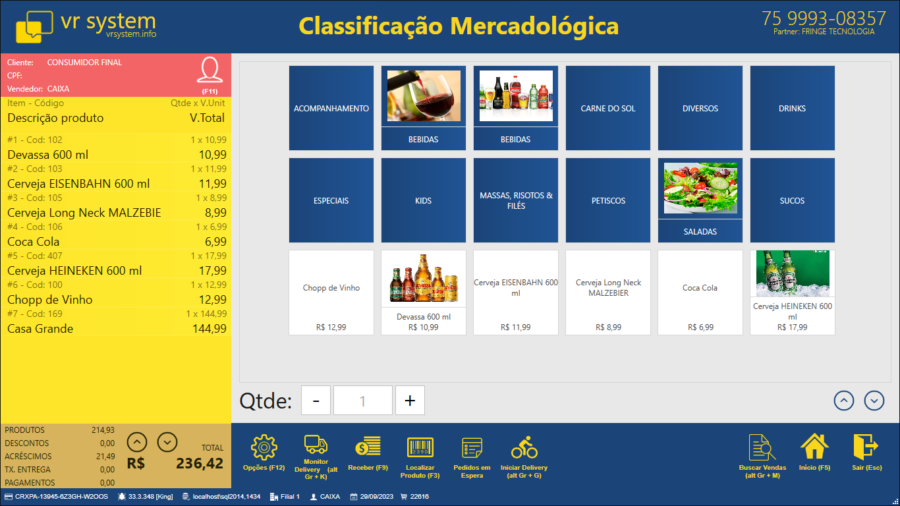 GOURMET (TELA DE PEDIDOS)